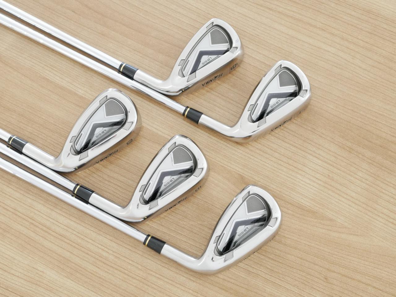 Iron set : Honma : ชุดเหล็ก Honma LB-515 (ใบใหญ่มาก หน้าเด้ง ตีง่ายมาก) มีเหล็ก 6-10 (5 ชิ้น) ก้านเหล็ก NS Pro 850 Flex S