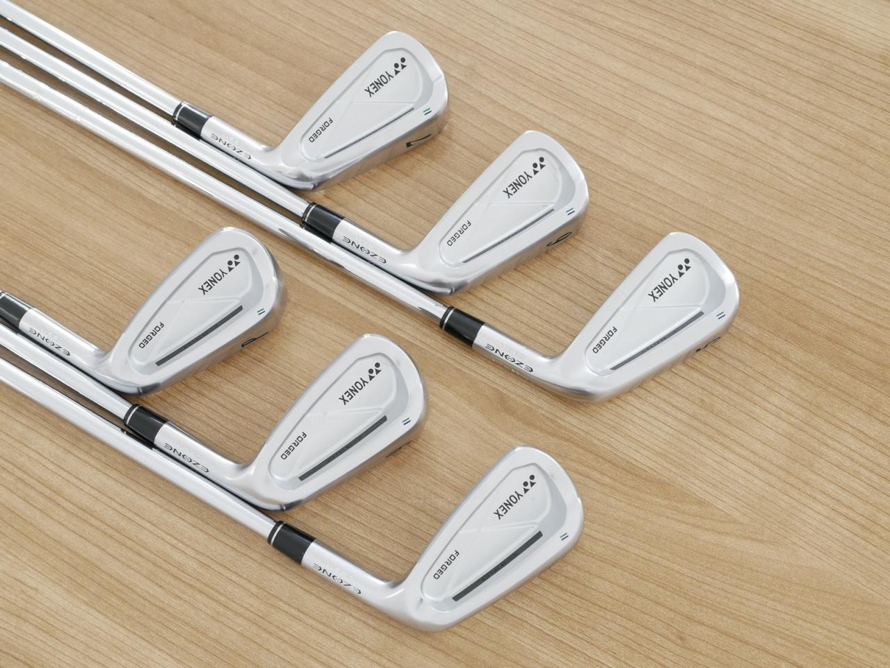 Iron set : Yonex : ชุดเหล็ก Yonex E-Zone CB511 Forged (ปี 2024 นุ่มมากๆๆๆ) มีเหล็ก 5-Pw (6 ชิ้น) ก้านเหล็ก NS Pro Modus 105 Flex S