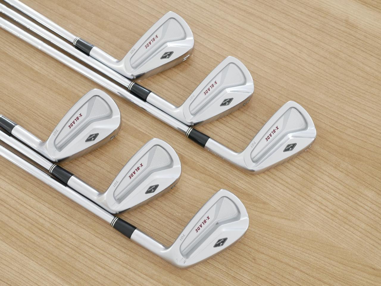 Iron set : Tourstage : ชุดเหล็ก Tourstage X-Blade 701 Forged มีเหล็ก 5-Pw (6 ชิ้น) ก้านเหล็ก NS Pro 950 Flex S