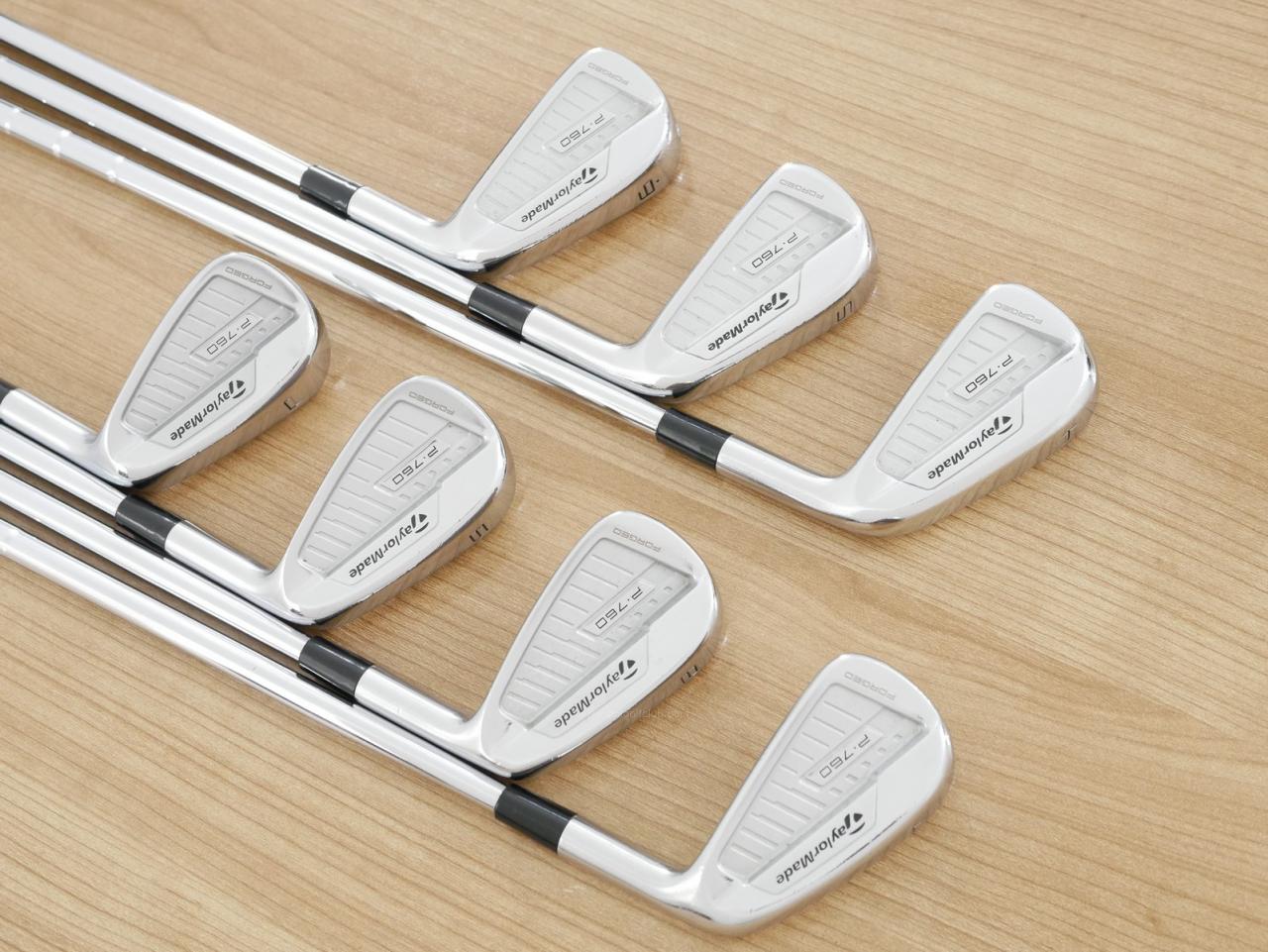 Iron set : Taylormade : ชุดเหล็ก Taylormade P760 Forged (ปี 2018 นุ่ม แน่น) มีเหล็ก 4-Pw (7 ชิ้น) ก้านเหล็ก Dynamic Gold 105 S300