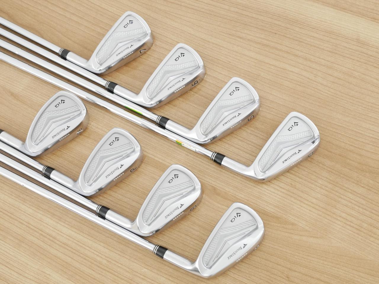 Iron set : Tourstage : ชุดเหล็ก Tourstage VIQ (Forged) มีเหล็ก 4-Pw,Aw (8 ชิ้น) ก้านเหล็ก Dynamic Gold S200