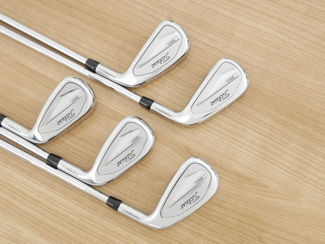 Iron set : Titleist : ชุดเหล็ก Titleist T350 Forged (ออกปี 2023) มีเหล็ก 6-Pw (5 ชิ้น) ก้านเหล็ก NS Pro 880 AMC Flex S