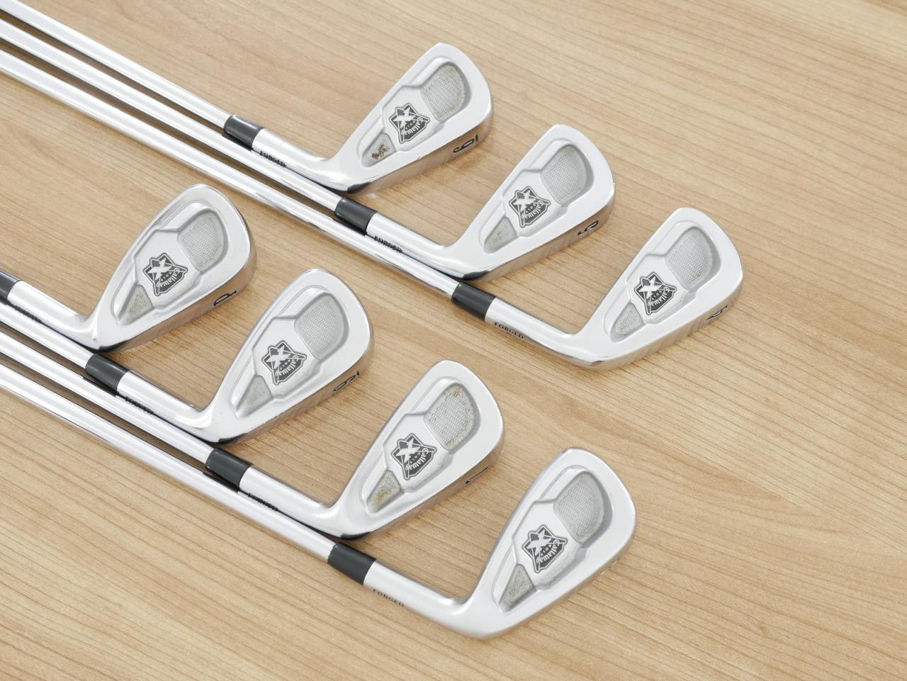 Iron set : Callaway : ชุดเหล็ก Callaway X Forged มีเหล็ก 4-Pw (7 ชิ้น) ก้านเหล็ก Project X 5.5 Flex S