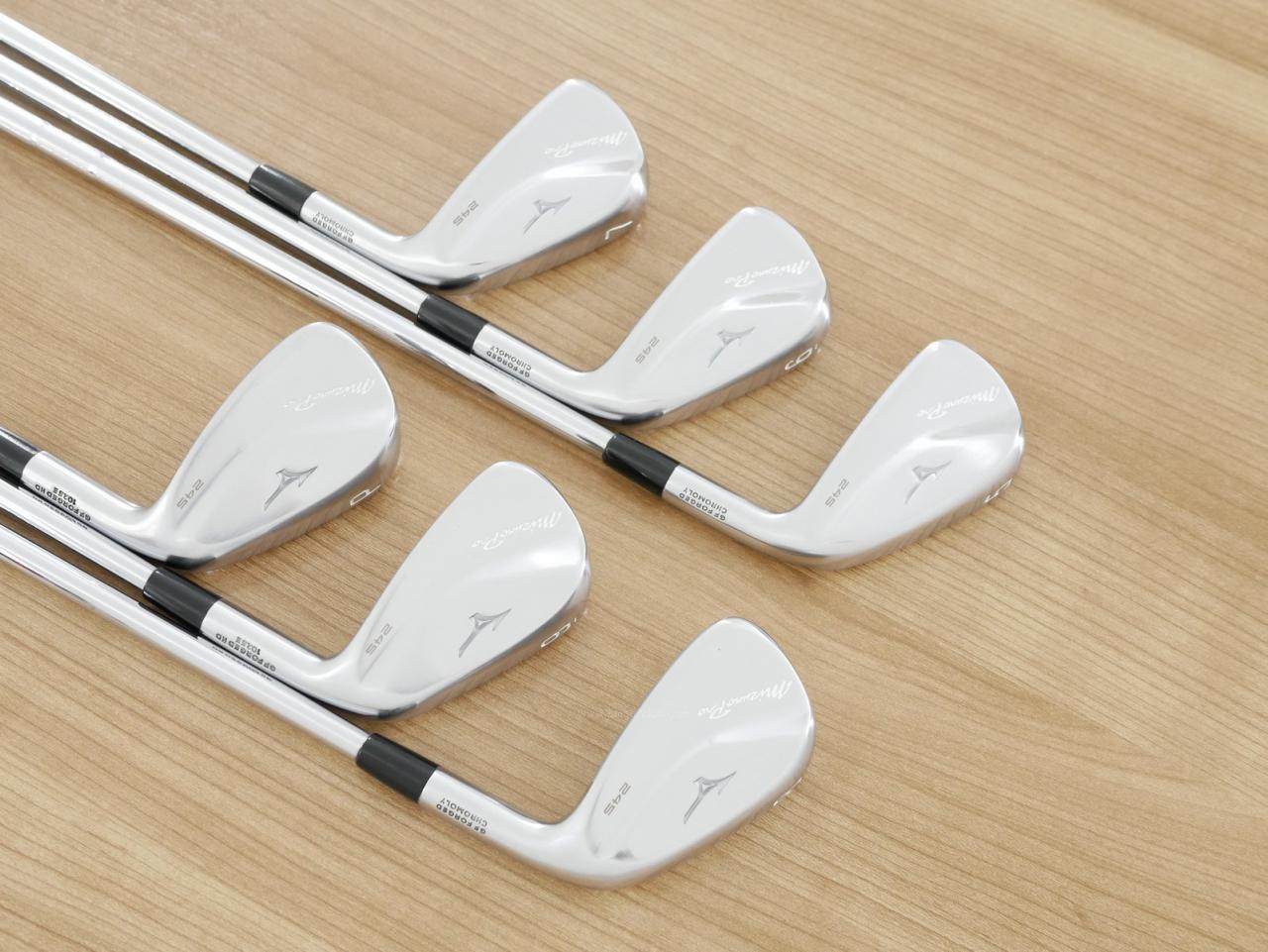 Iron set : Mizuno : ชุดเหล็ก Mizuno Pro 245 Forged (ปี 2024 นุ่ม แน่น ระยะดี) มีเหล็ก 5-Pw (6 ชิ้น) ก้านเหล็ก NS Pro Modus 105 Flex S