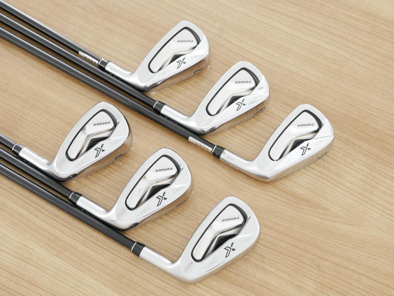 Iron set : XXIO : ชุดเหล็ก XXIO X Forged (รุ่นปี 2021) มีเหล็ก 5-Pw (6 ชิ้น) ก้านกราไฟต์ Miyazaki AX-1 Flex SR