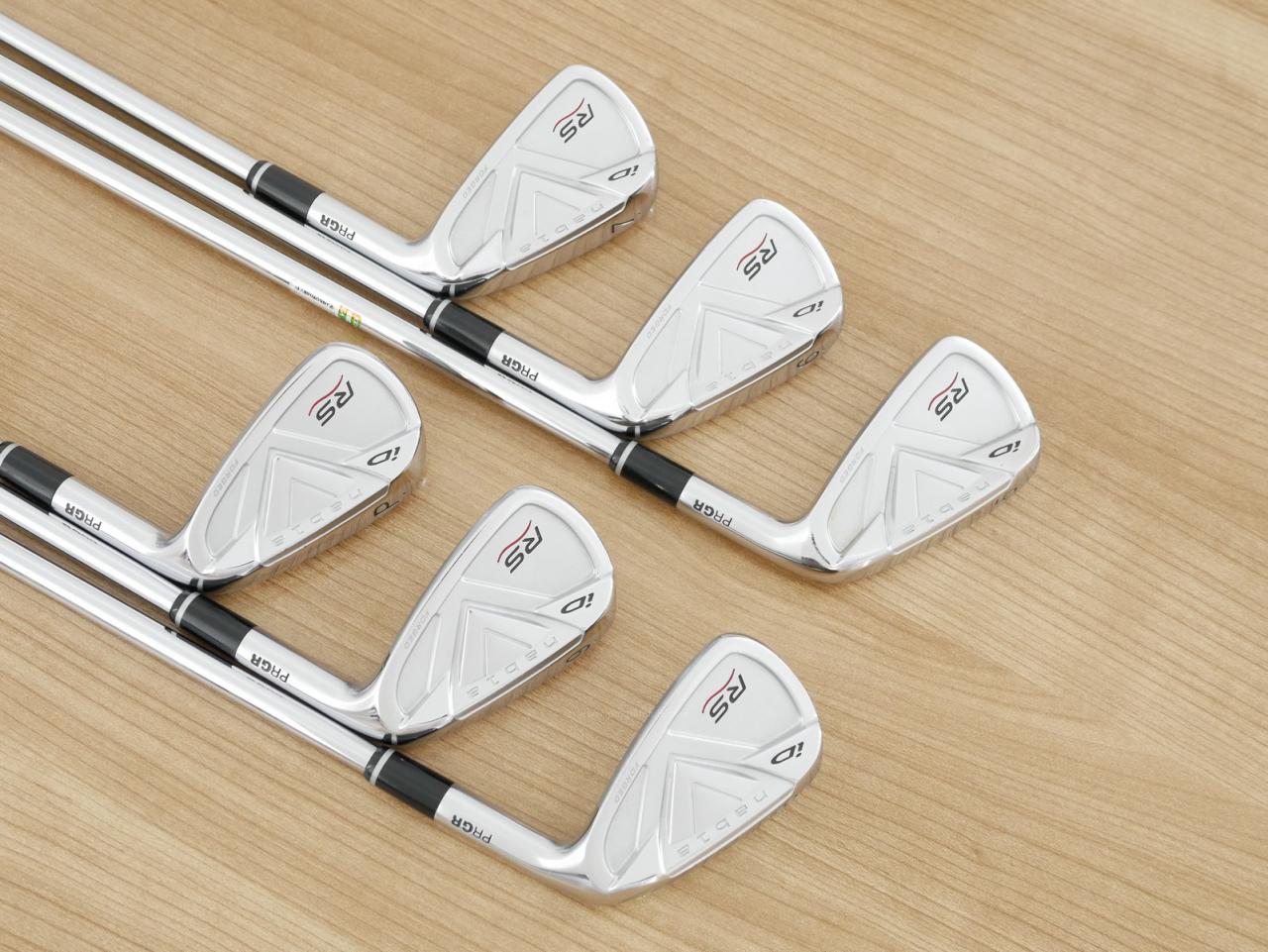 Iron set : PRGR : ชุดเหล็ก PRGR ID Nabla RS Forged มีเหล็ก 5-Pw (6 ชิ้น) ก้านเหล็ก NS Pro 85 Flex SR (M40)