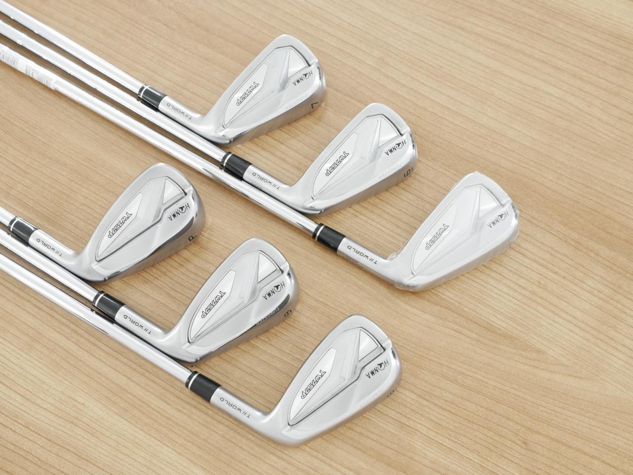 Iron set : Honma : ชุดเหล็ก Honma Tour World TW757P (ออกปี 2022) มีเหล็ก 5-Pw (6 ชิ้น) ก้านเหล็ก NS Pro 950 NEO Flex S