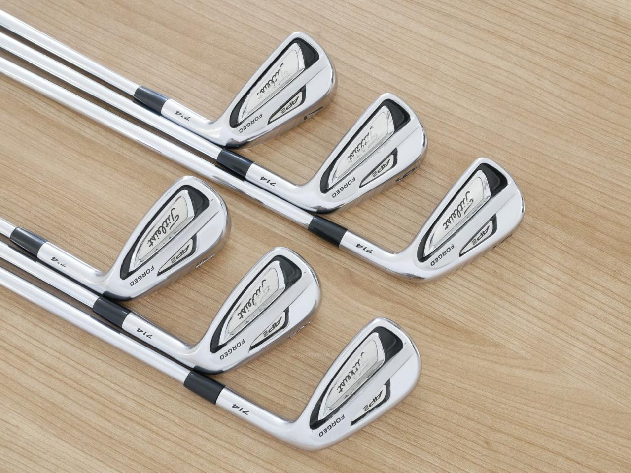 Iron set : Titleist : ชุดเหล็ก Titleist AP2 714 Forged มีเหล็ก 5-Pw (6 ชิ้น) ก้านเหล็ก NS Pro MODUS 120 Flex S