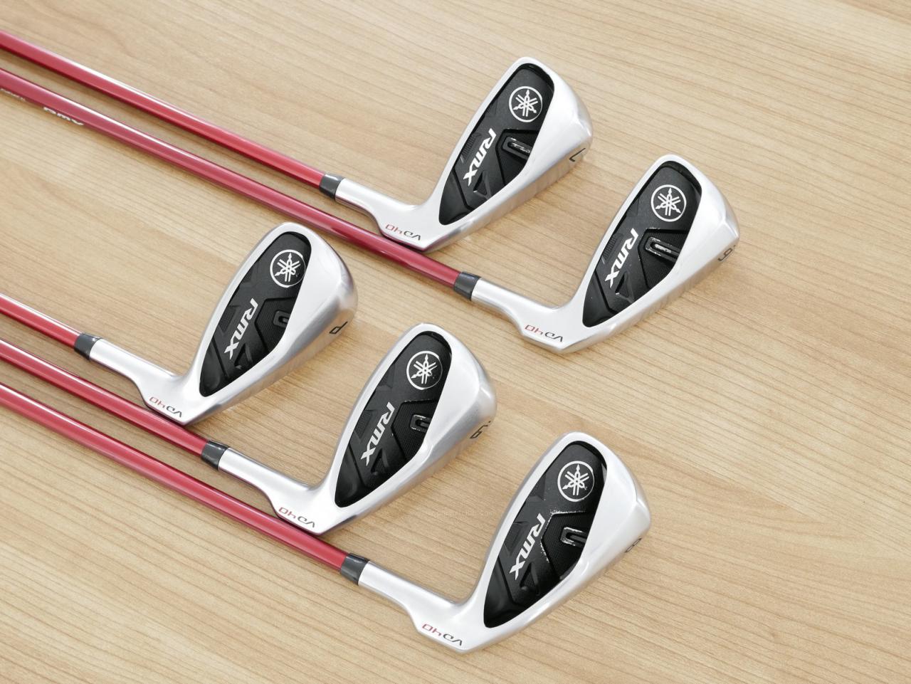 Iron set : Yamaha : ชุดเหล็ก Yamaha RMX VD40 (ออกปี 2022 ตีไกลและง่ายมากๆๆ ค่า MOI สูงสุด) มีเหล็ก 6-Pw (5 ชิ้น) ก้านกราไฟต์ Mitsubishi Diamana YR i50 Flex R