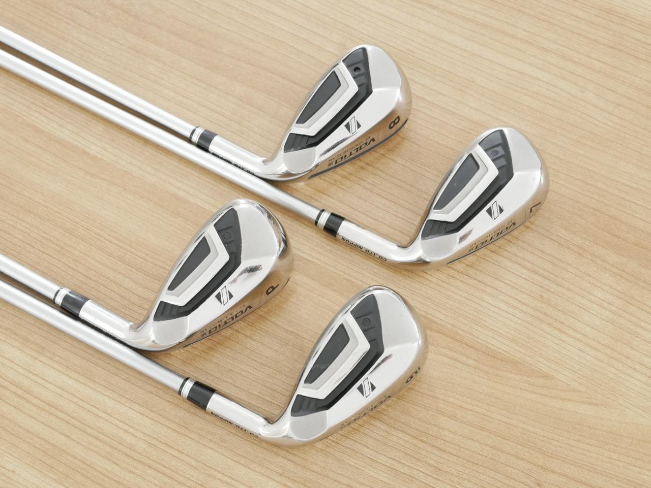 Iron set : Katana : ชุดเหล็กกระเทย Katana Voltio III G Series Hi (ตีง่าย ไกลมาก) มีเหล็ก 7-Pw (4 ชิ้น) ก้าน Tour AD VS-5 Flex R
