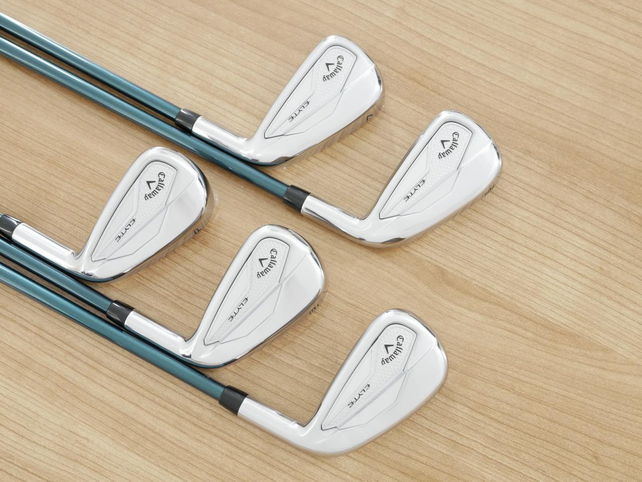 Iron set : Callaway : ชุดเหล็ก Callaway ELYTE (ออกปี 2025 ตีง่ายมาก ไกล Japan Spec.) มีเหล็ก 6-Pw (5 ชิ้น) ก้านกราไฟต์ Fujikura VENTUS 5 Flex R