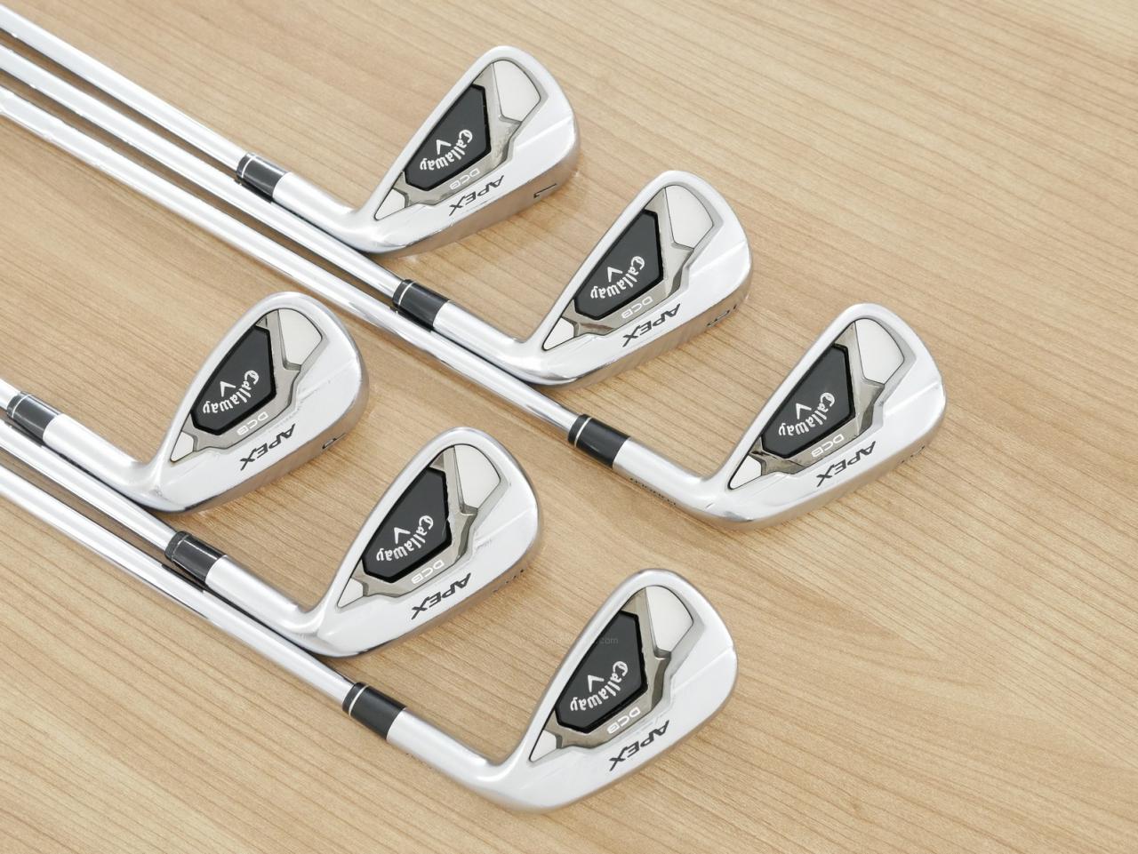 Iron set : Callaway : ชุดเหล็ก Callaway APEX DCB Forged (ปี 2022) มีเหล็ก 5-Pw (6 ชิ้น) ก้านเหล็ก NS Pro 950 Neo Flex S