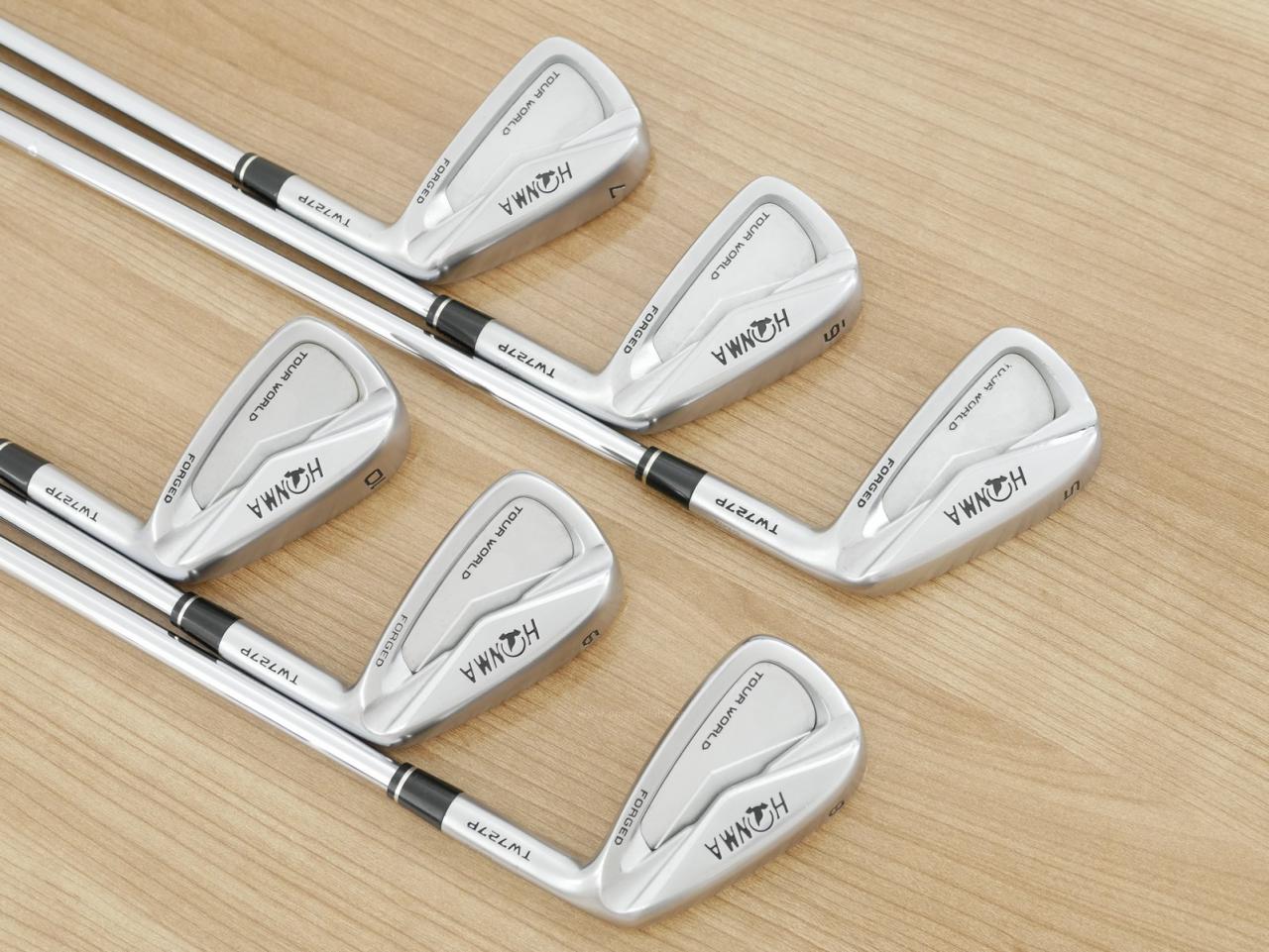 Iron set : Honma : ชุดเหล็ก Honma Tour World TW727P (Forged ออกปี 2016) มีเหล็ก 5-10 (6 ชิ้น) ก้านเหล็ก NS Pro 950 Flex R