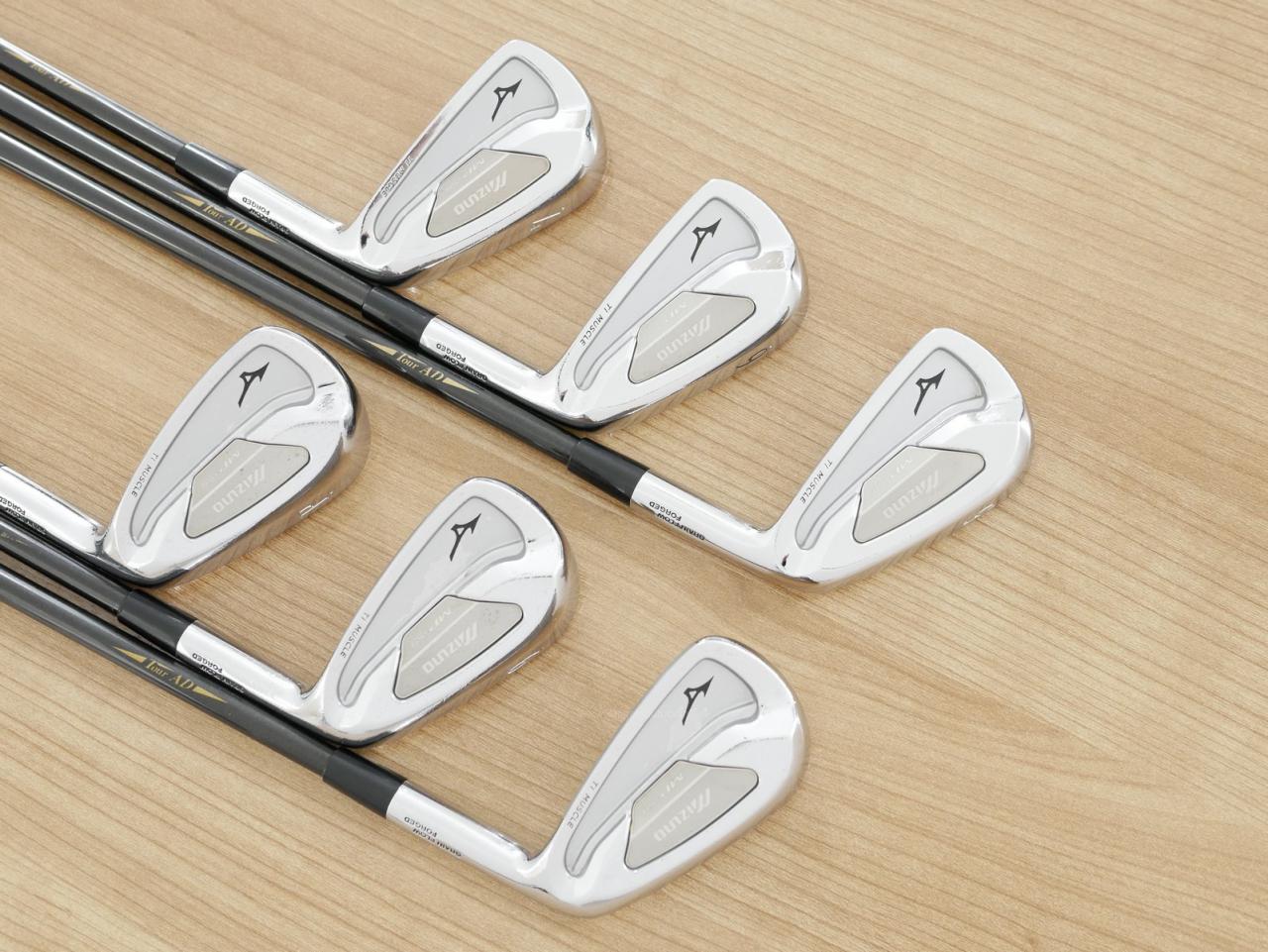 Iron set : Mizuno : ชุดเหล็ก Mizuno MP-59 (Forged) มีเหล็ก 5-Pw (6 ชิ้น) ก้านกราไฟต์ Tour AD AD-75 Flex S