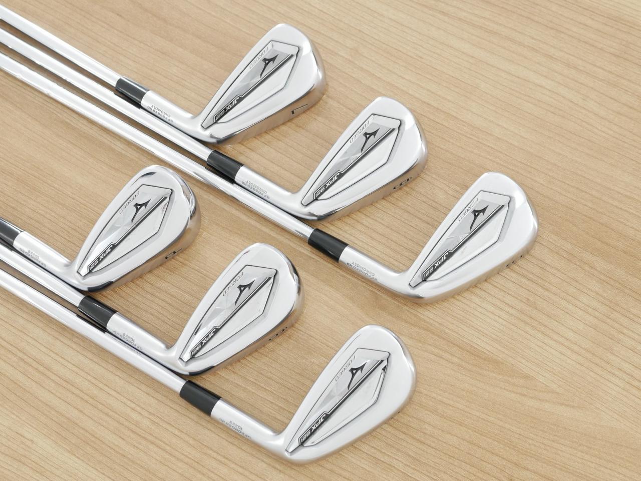 Iron set : Mizuno : ชุดเหล็ก Mizuno JPX 921 Forged (ปี 2022 ตัวท๊อป นุ่ม แน่น) มีเหล็ก 5-Pw (6 ชิ้น) ก้านเหล็ก NS Pro Modus 105 Flex S