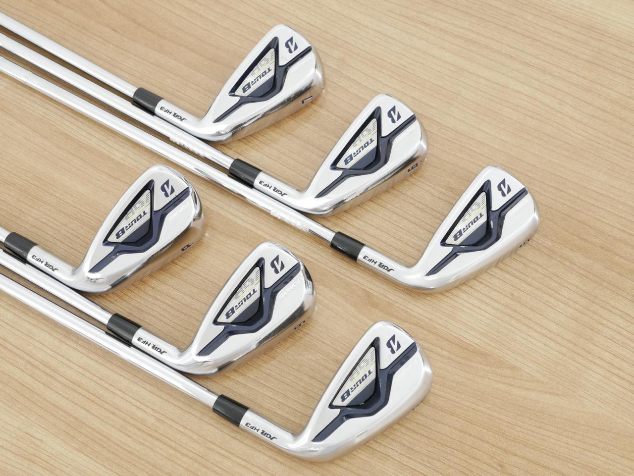 Iron set : Bridgestone : ชุดเหล็ก Bridgestone Tour B JGR HF3 Forged (ปี 2020 ตีไกลมากๆ) มีเหล็ก 5-Pw (6 ชิ้น) ก้านเหล็ก NS Pro MODUS 105
