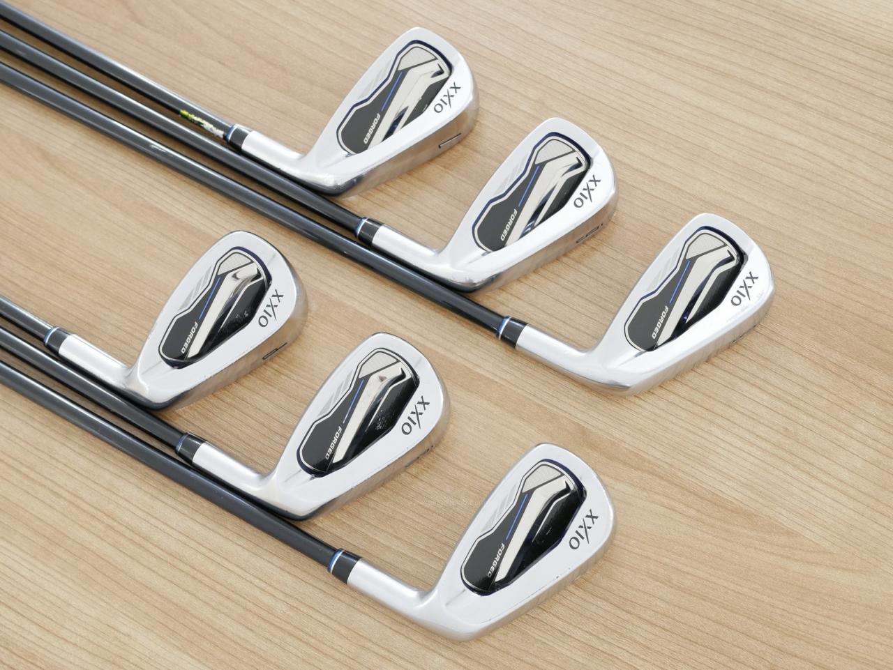 Iron set : XXIO : ชุดเหล็ก XXIO Forged 6 (ปี 2018) มีเหล็ก 5-Pw (6 ชิ้น) ก้านกราไฟต์ MX-6000 Flex R