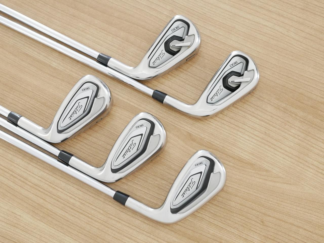 Iron set : Titleist : ชุดเหล็ก Titleist T300 (ออกปี 2019) มีเหล็ก 6-Pw (5 ชิ้น) ก้านเหล็ก NS Pro ZELOS 7 Flex S