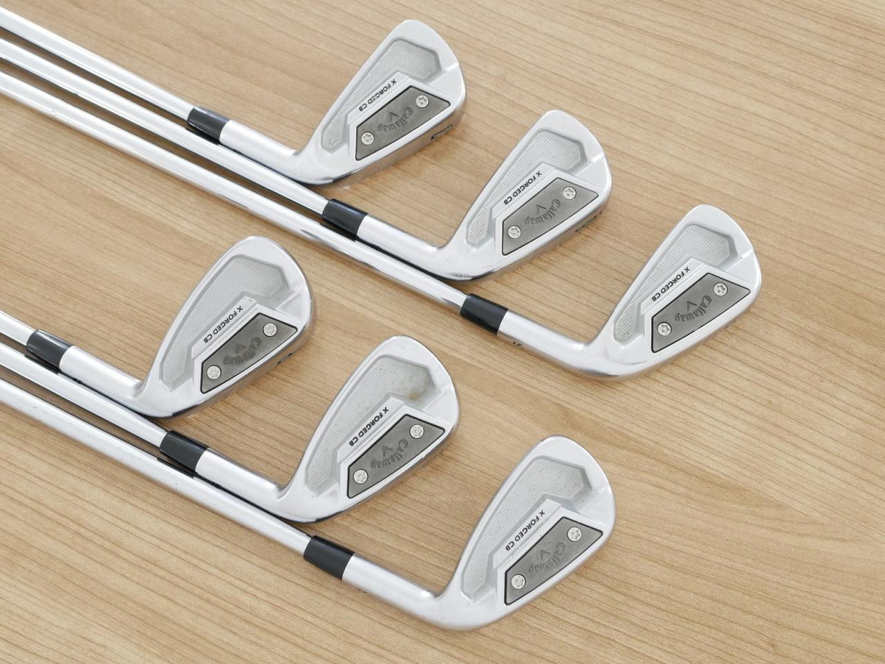 Iron set : Callaway : ชุดเหล็ก Callaway X Forged CB (รุ่นปี 2022) มีเหล็ก 5-Pw (6 ชิ้น) ก้านเหล็ก Dynamic Gold S200