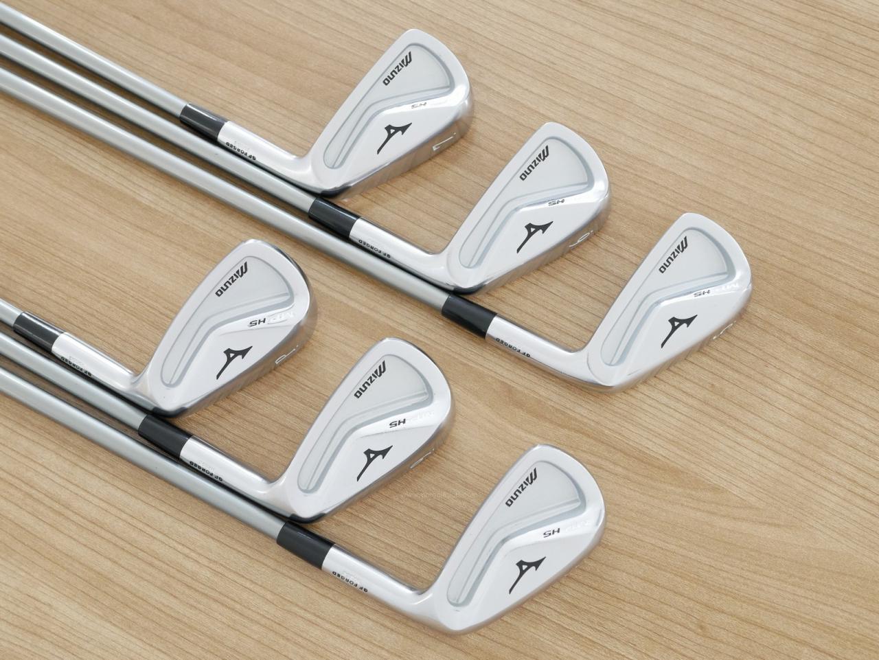 Iron set : Mizuno : ชุดเหล็ก Mizuno MP-H5 Forged มีเหล็ก 5-Pw (6 ชิ้น) ก้านกราไฟต์ 60 Flex SR