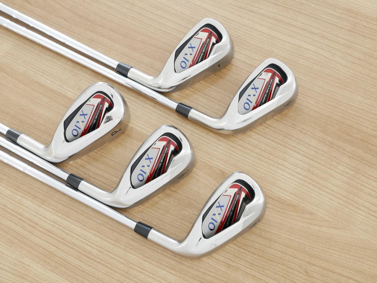 Iron set : XXIO : ชุดเหล็ก XXIO 7 (ตีง่ายมาก ไกล) มีเหล็ก 6-Pw (5 ชิ้น) ก้านเหล็ก NS Pro 930 Flex S
