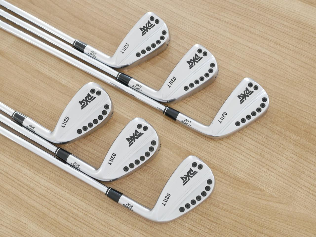 Iron set : PXG : ชุดเหล็ก PXG 0311T GEN 2 Forged (นุ่ม แน่น สวย เท่) มีเหล็ก 5-Pw (6 ชิ้น) ก้านเหล็ก NS Pro 850 Flex R