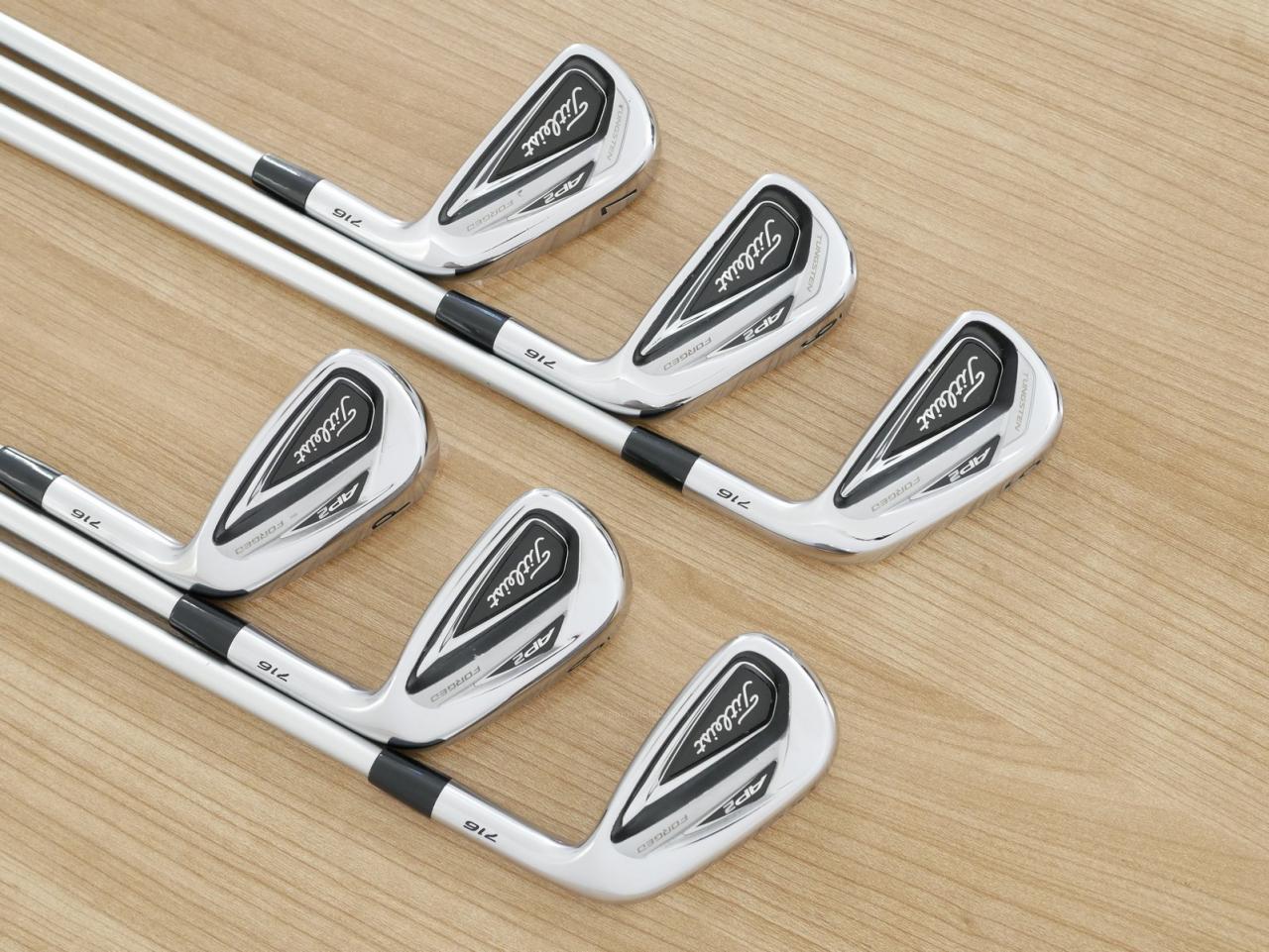 Iron set : Titleist : ชุดเหล็ก Titleist AP2 716 Forged มีเหล็ก 5-Pw (6 ชิ้น) ก้านกราไฟต์ Fujikura MCI 60 Flex S