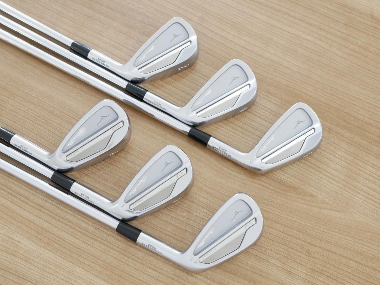 Iron set : Mizuno : ชุดเหล็ก Mizuno Pro 518 Forged (รุ่นปี 2019 นุ่มมาก) มีเหล็ก 5-Pw (6 ชิ้น) ก้านเหล็ก NS Pro 950 NEO Flex S