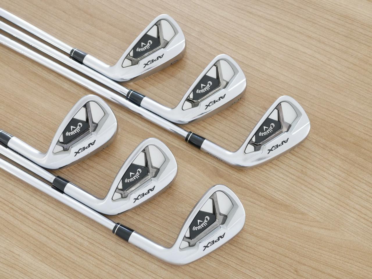Iron set : Callaway : ชุดเหล็ก Callaway APEX Forged (รุ่นปี 2022) มีเหล็ก 5-Pw (6 ชิ้น) ก้านเหล็ก NS Pro 950 NEO Flex S