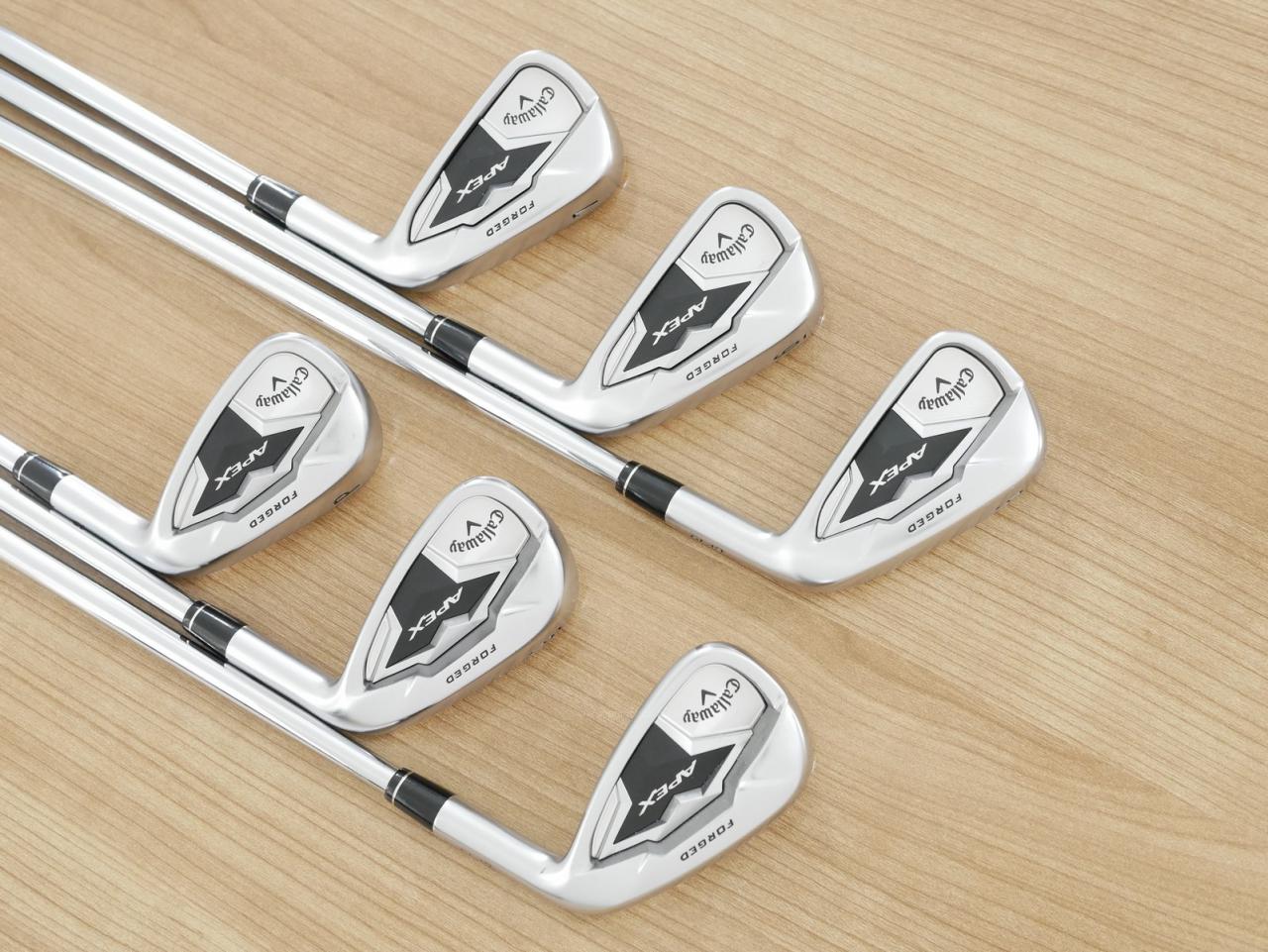 Iron set : Callaway : ชุดเหล็ก Callaway APEX Forged (ปี 2020) มีเหล็ก 5-Pw (6 ชิ้น) ก้านเหล็ก NS Pro MODUS 120 Flex S