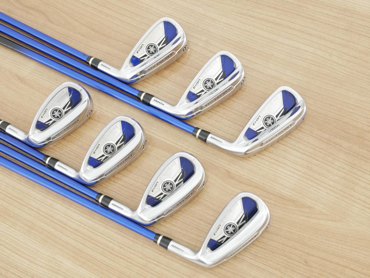 Iron set : Yamaha : ชุดเหล็ก Yamaha Inpres UD+2 (ปี 2018 ตีไกลที่สุด ไกลกว่าเหล็กทั่วไป 2 เบอร์) มีเหล็ก 7-Pw,Aw,As,Sw (7 ชิ้น) ก้านกราไฟต์ Flex R