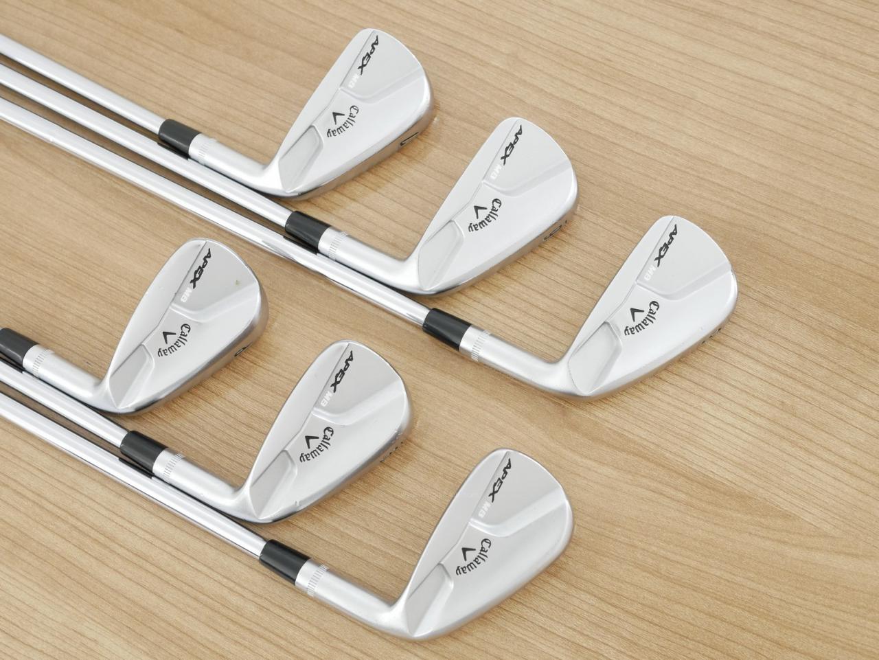 Iron set : Callaway : ชุดเหล็ก Callaway APEX MB Forged มีเหล็ก 5-Pw (6 ชิ้น) ก้านเหล็ก Dynamic Gold Tour Issue S200
