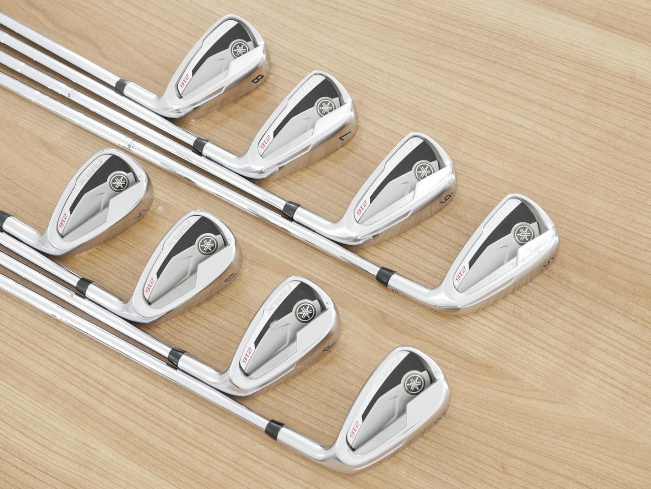 Iron set : Yamaha : ชุดเหล็ก Yamaha Inpres RMX 216 (ปี 2017 หน้าเด้ง COR 0.80 ตีไกลมาก) มีเหล็ก 5-Pw,Aw,Sw (8 ชิ้น) ก้านเหล็ก Dynamic Gold S200