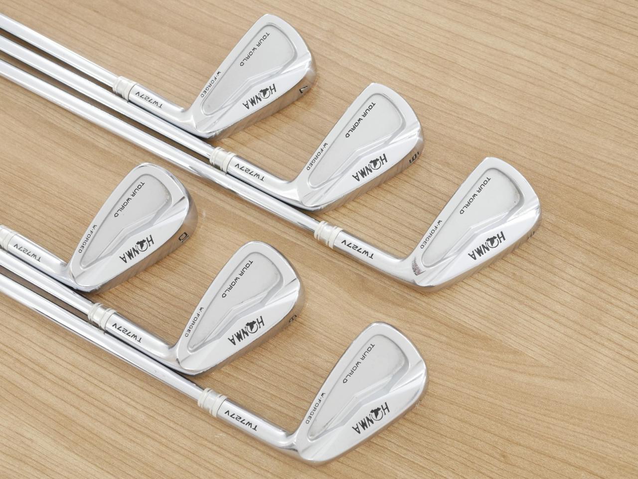 Iron set : Honma : ชุดเหล็ก Honma Tour World TW727V (Forged ออกปี 2016) มีเหล็ก 5-10 (6 ชิ้น) ก้านเหล็ก NS Pro Modus 120 Flex S