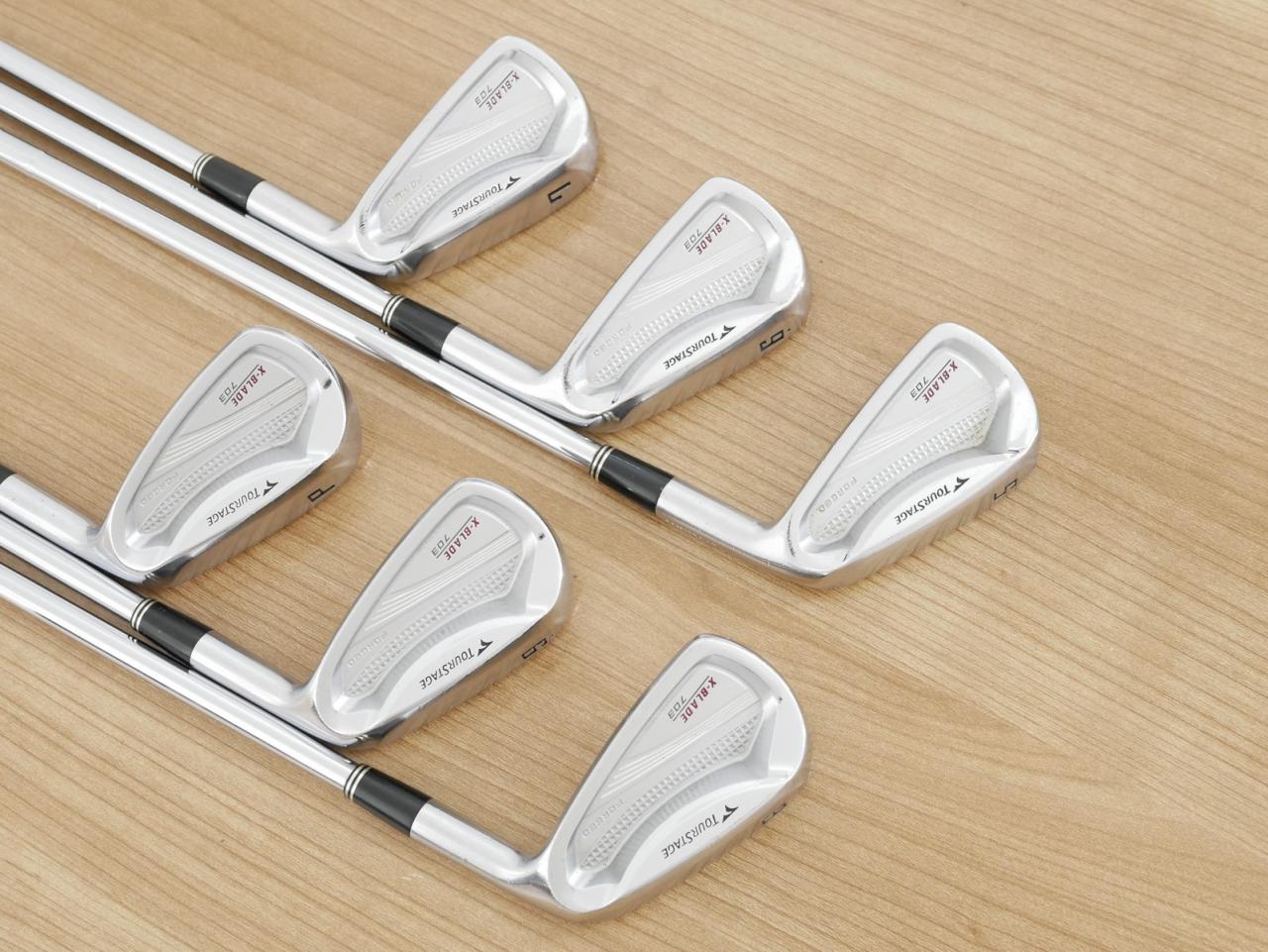 Iron set : Tourstage : ชุดเหล็ก Tourstage X-Blade 703 (Forged) มีเหล็ก 5-Pw (6 ชิ้น) ก้านเหล็ก NS Pro 950 Flex S