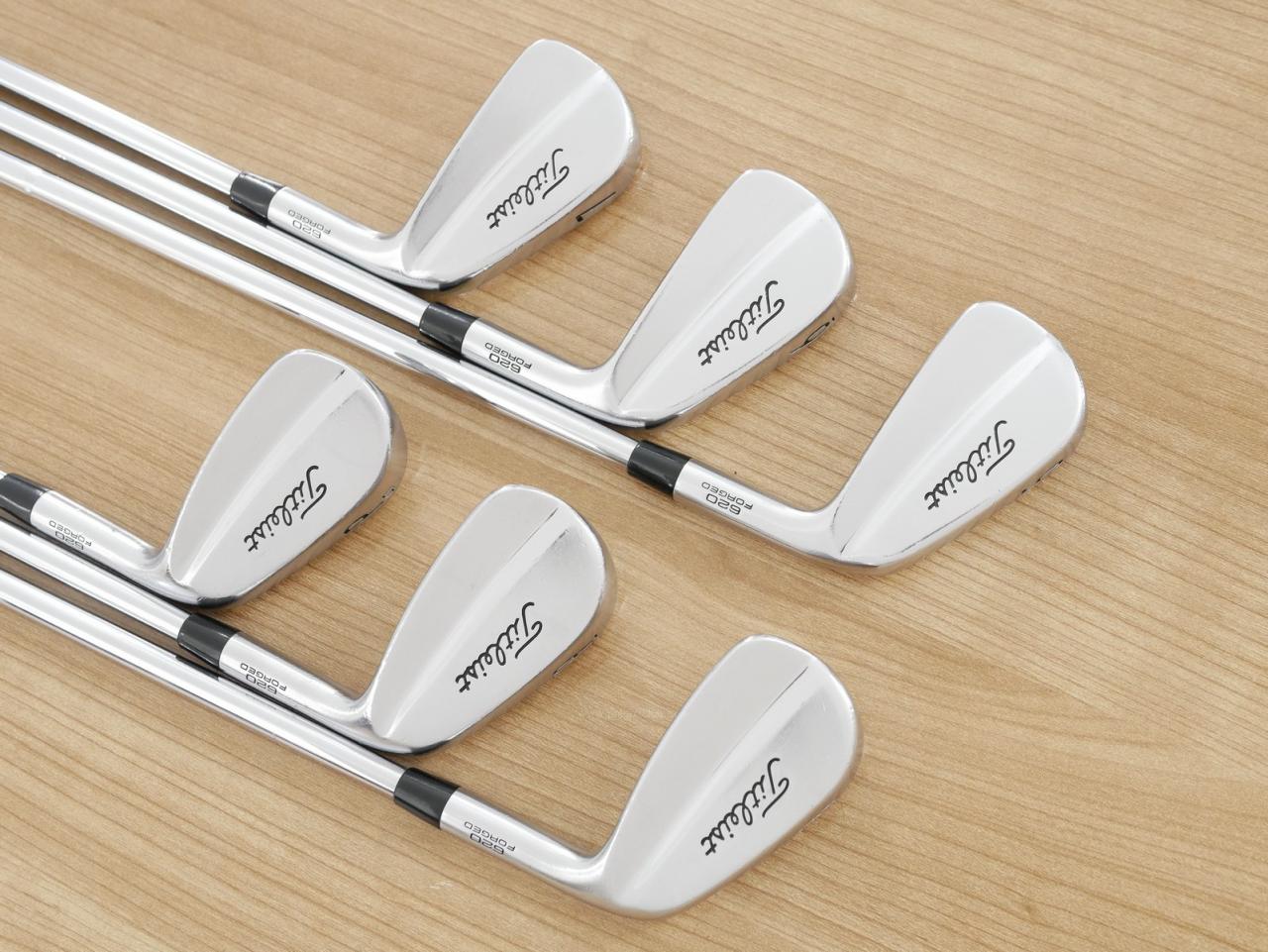 Iron set : Titleist : ชุดเหล็ก Titleist 620MB Forged (ออกปี 2020 แน่น คมมากๆ) มีเหล็ก 5-Pw (6 ชิ้น) ก้านเหล็ก Dynamic Gold S200