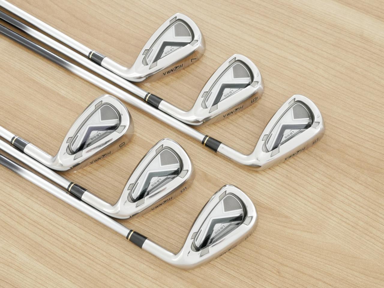 Iron set : Honma : ชุดเหล็ก Honma LB-515 (ใบใหญ่มาก หน้าเด้ง ตีง่ายมาก) มีเหล็ก 5-10 (6 ชิ้น) ก้านกราไฟต์ LB-1000 Flex SR
