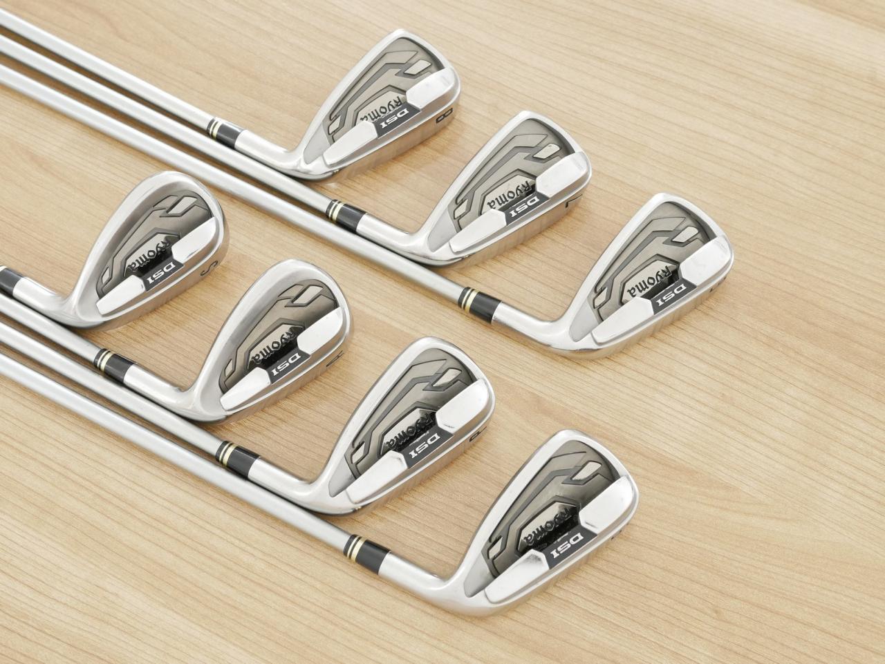 Iron set : Other Brand : ชุดเหล็ก Ryoma DSI (ตีง่ายมาก ไกลมากๆ หายากสุดๆ) มีเหล็ก 6-Pw,Aw,Sw (7 ชิ้น เหล็ก 6 ระยะเท่าเหล็ก 5 รุ่นอื่น) ก้านกราไฟต์ Tour AD Flex R