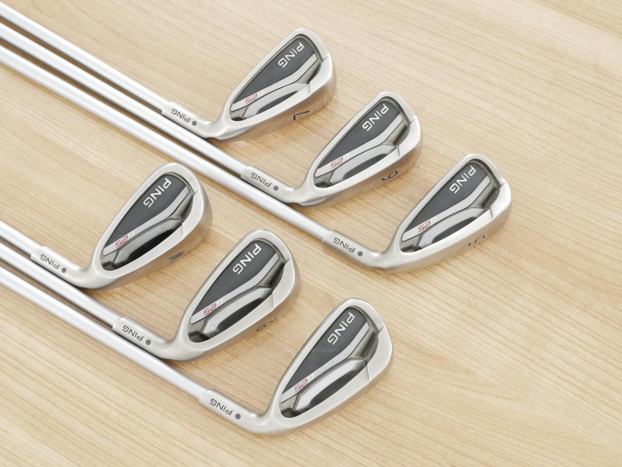 Iron set : Ping : ชุดเหล็ก Ping G25 (ใบใหญ่ ตีง่ายมาก) มีเหล็ก 5-Pw (6 ชิ้น) ก้านกราไฟต์ Flex R