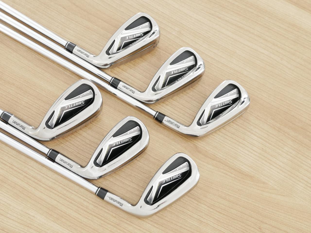 Iron set : Maruman : ชุดเหล็ก Maruman Shuttle NX-1 (ออกปี 2018 หน้าเด้งสุดๆ โกงสุดๆ เหล็ก 7 Loft 27) มีเหล็ก 6-Pw,Pa (6 ชิ้น) ก้านเหล็ก NS Pro Zelos 7 Flex S