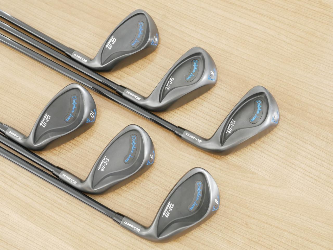 Iron set : Kasco : ชุดเหล็ก Kasco Dolphin DI-119 Forged (ตีง่ายมากๆ ระยะดีมาก) มีเหล็ก 5-10 (6 ชิ้น) ก้านกราไฟต์ Flex R