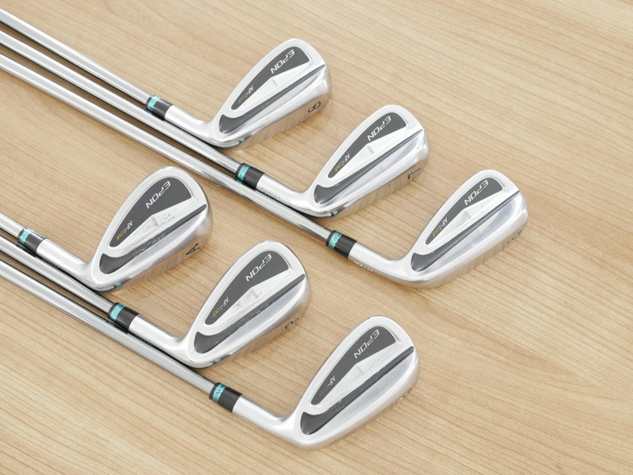 Iron set : Epon : ชุดเหล็ก EPON AF-Tour MC Limited (Forged) (ปี 2020 ตีไกลที่สุด ง่ายที่สุด ของ Epon) มีเหล็ก 6-Pw,Aw (6 ชิ้น) ก้านกราไฟต์ Mitsubishi Grand Bassara i40 Flex R