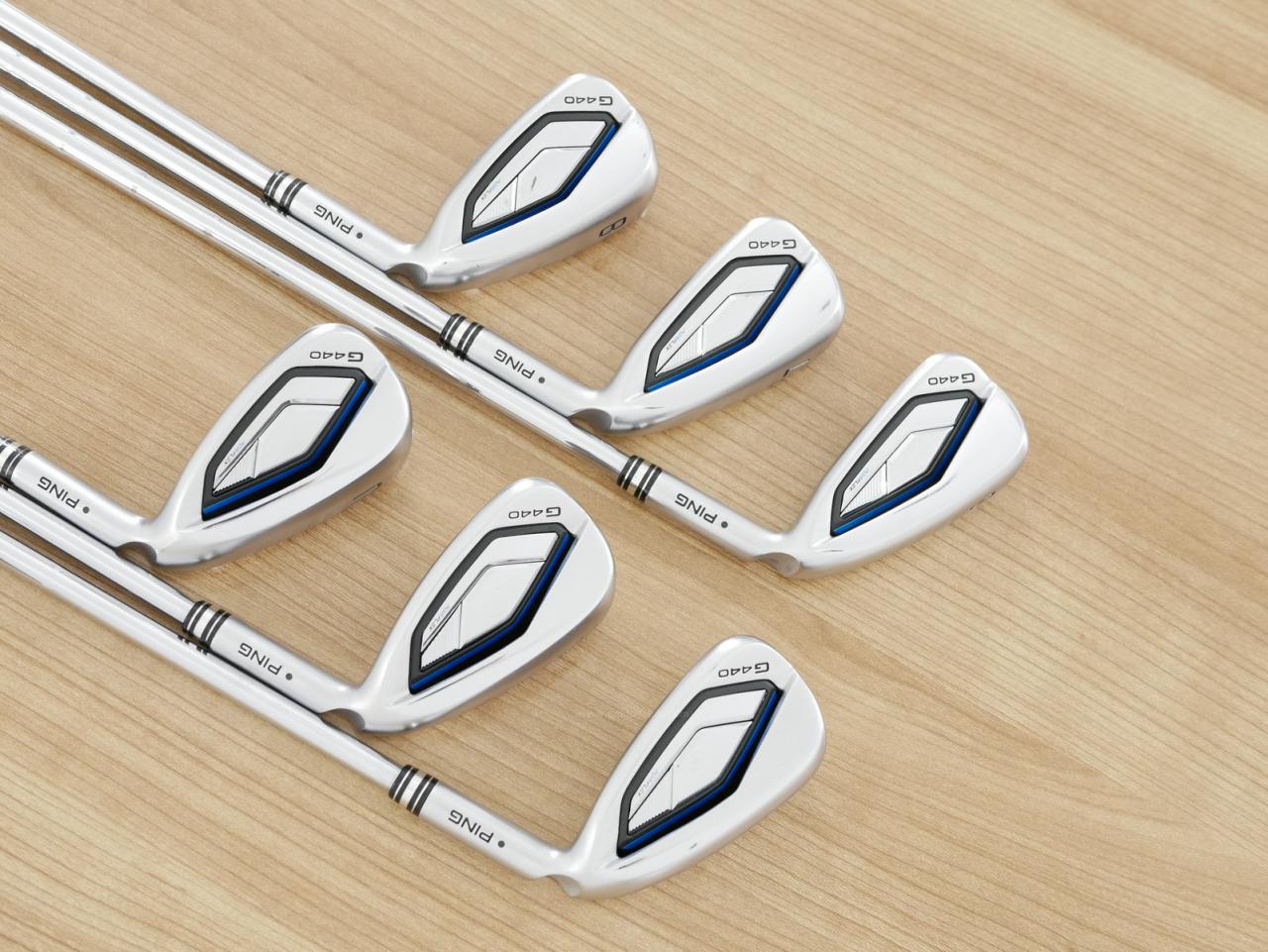 Iron set : Ping : ชุดเหล็ก Ping G440 (รุ่นล่าสุด ออกปี 2025 Japan Spec. ใบใหญ่ ง่าย ไกล) มีเหล็ก 6-W,U (6 ชิ้น) ก้านเหล็ก Ping AWT 3.0 Lite Flex S
