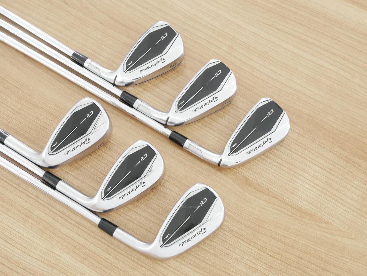 Iron set : Taylormade : ชุดเหล็ก Taylormade Qi HL (รุ่นล่าสุด ออกปี 2024 Japan Spec.) มีเหล็ก 6-Pw,Aw (6 ชิ้น) ก้านเหล็ก KBS Max LITE Flex S
