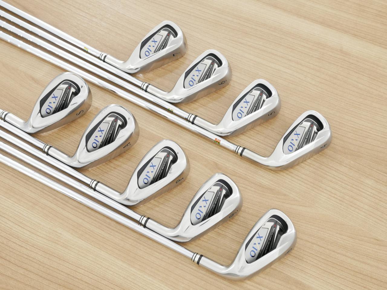 Iron set : XXIO : ชุดเหล็ก XXIO 7 (ตีง่ายมาก ไกล) มีเหล็ก 4-Pw,Aw,Sw (9 ชิ้น) ก้านเหล็ก NS Pro 920 Flex S