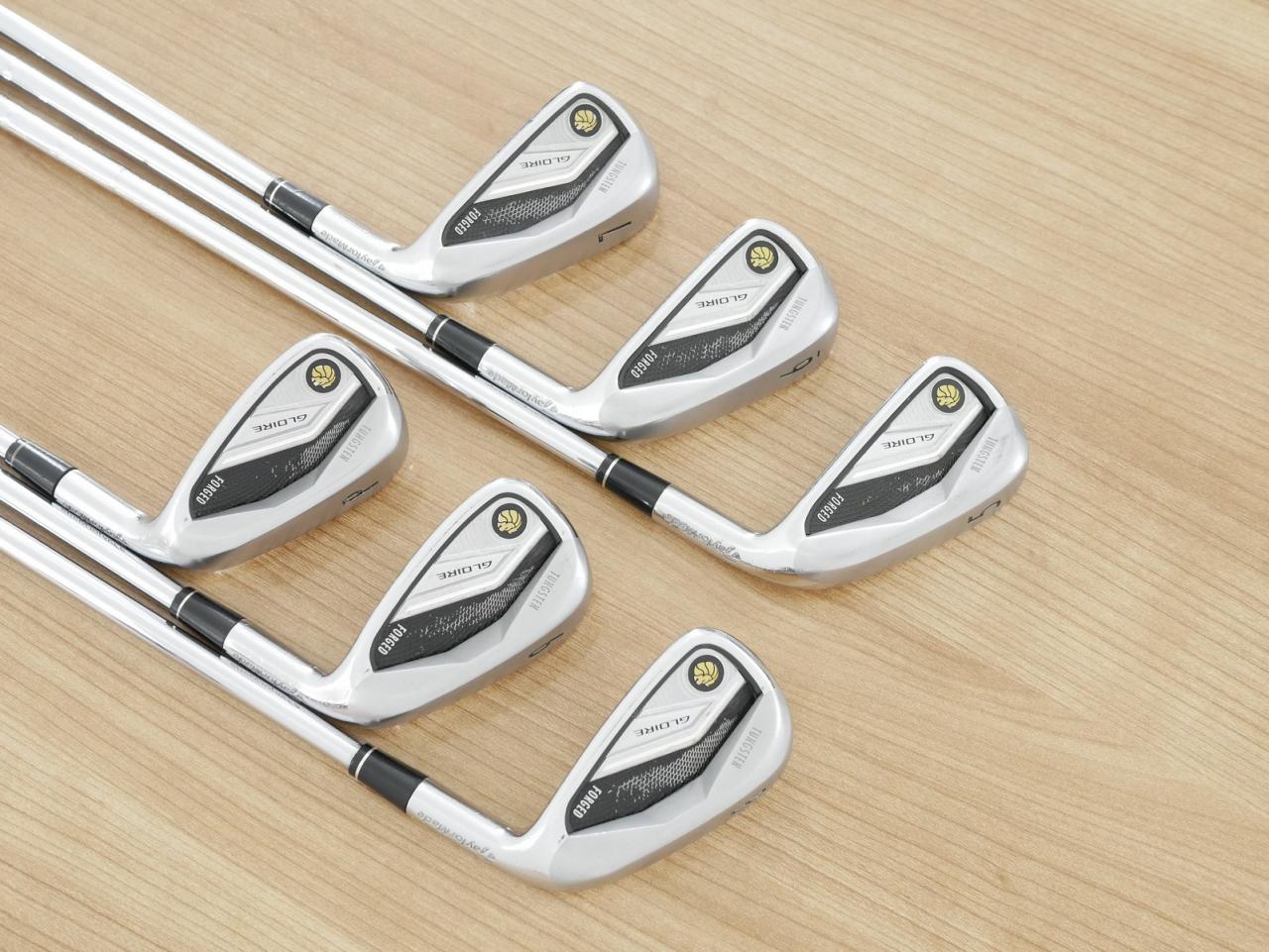 Iron set : Taylormade : ชุดเหล็ก Taylormade Gloire Forged (รุ่นท๊อปสุด Japan Spec.) มีเหล็ก 5-Pw (6 ชิ้น) ก้านเหล็ก NS Pro 950 Flex S
