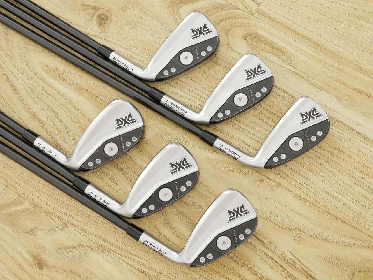 Iron set : PXG : ชุดเหล็ก PXG 0311P GEN 6 Forged Milled (รุ่นปี 2024 ตีไกล สวย ฟิลดี) มีเหล็ก 5-Pw (6 ชิ้น) ก้านกราไฟต์ UST Mamiya ATTAS FF 85 Flex S