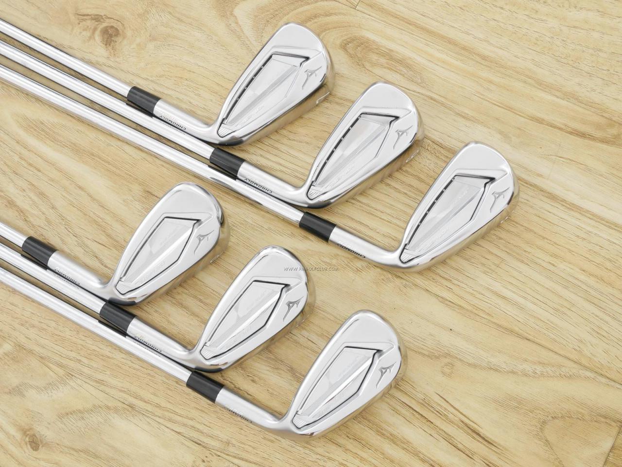 Iron set : Mizuno : ชุดเหล็ก Mizuno JPX 919 Hot Metal (ออกปี 2019 ตัวท๊อป ใบใหญ่ ไกล หน้าเด้ง) มีเหล็ก 5-Pw (6 ชิ้น) ก้านเหล็ก NS Pro 950 Flex R