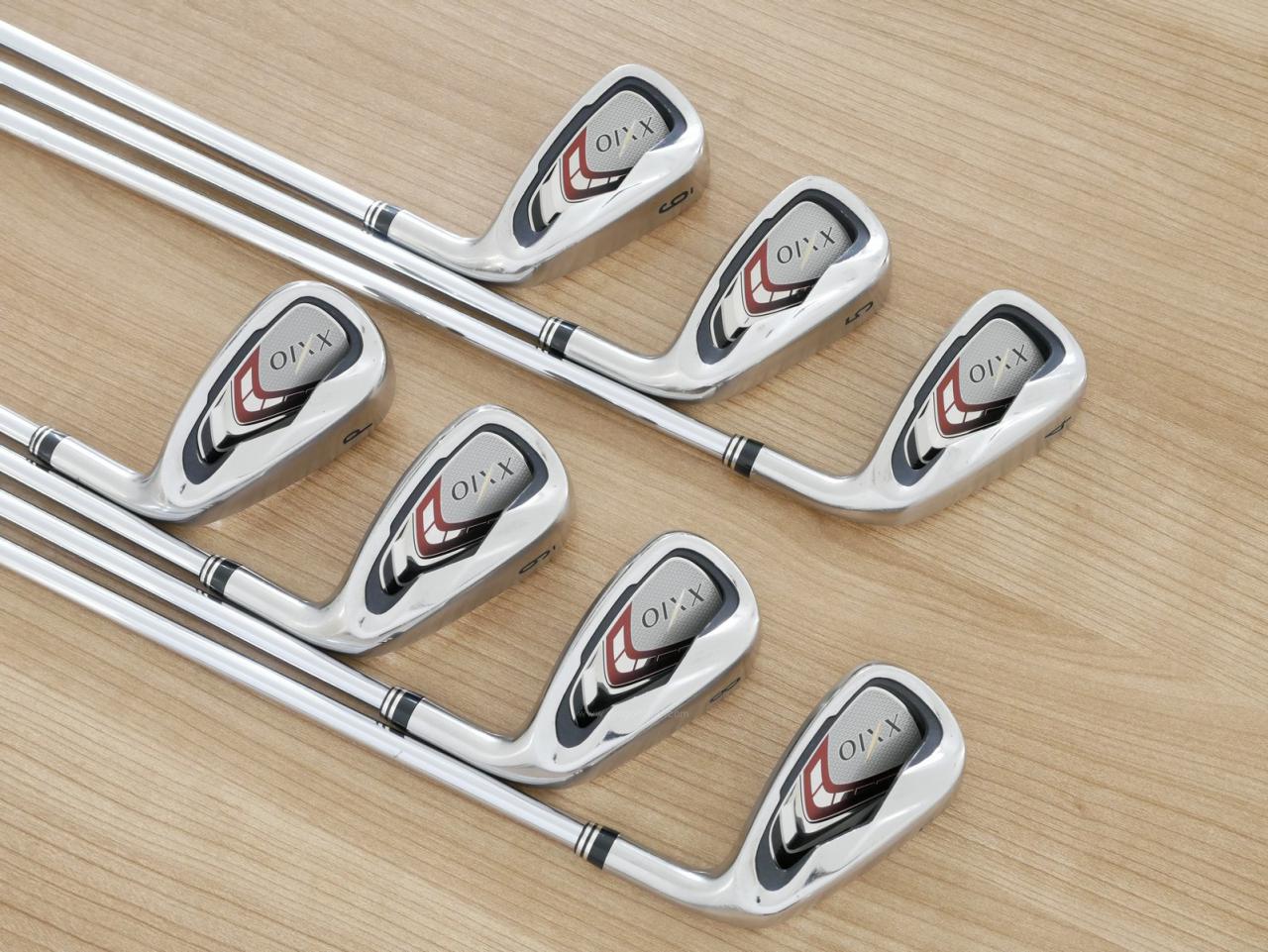 Iron set : XXIO : ชุดเหล็ก XXIO 9 (ตีง่ายมากๆ ปี 2017) มีเหล็ก 4-Pw (7 ชิ้น) ก้านเหล็ก NS Pro 890 DST Flex S