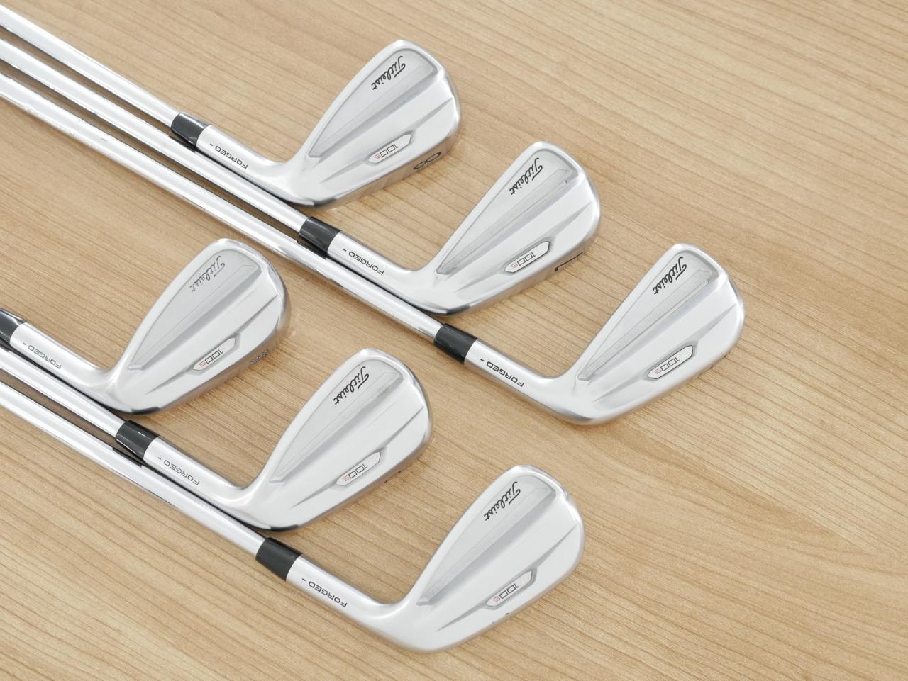 Iron set : Titleist : ชุดเหล็ก Titleist T100S Forged (รุ่นปี 2022) มีเหล็ก 6-Pw,48 (6 ชิ้น) ก้านเหล็ก NS Pro 950 NEO Flex S